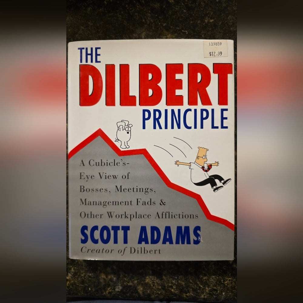 💥4 for $25💥 The Dilbert Principle By Scott Adams